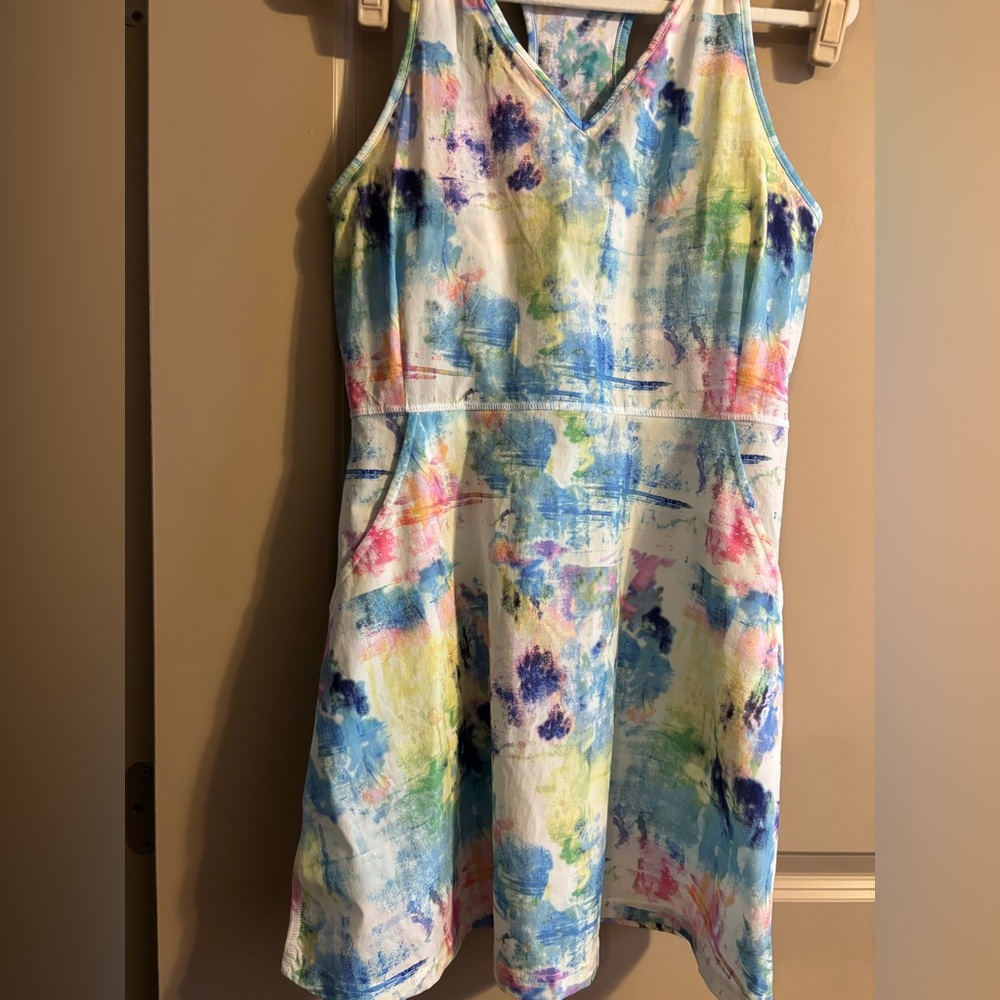 Colorful Sleeveless Tennis Dress